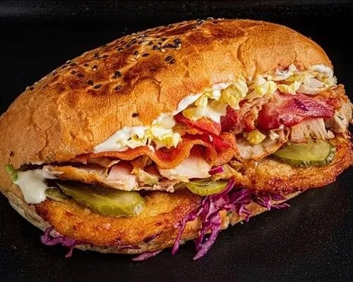 Донер беларуский с драниками