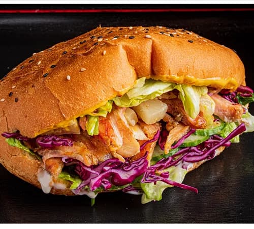 Донер гавайский с ананасом