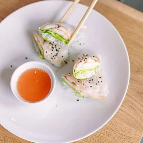 Спринг роллы с креветкой