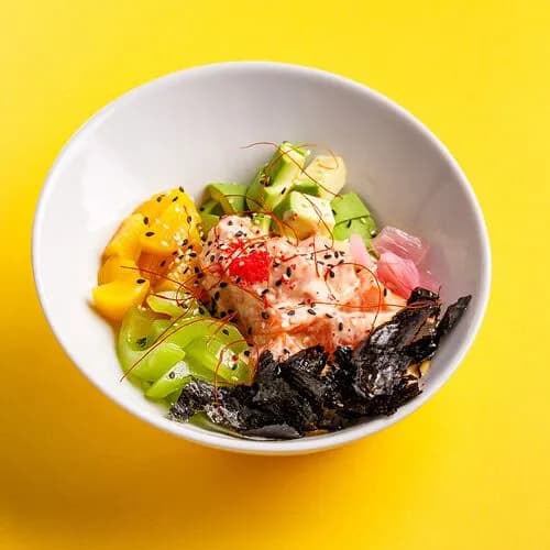 Поке с лососем