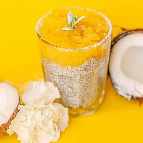 Чиа боул на кокосовом молоке