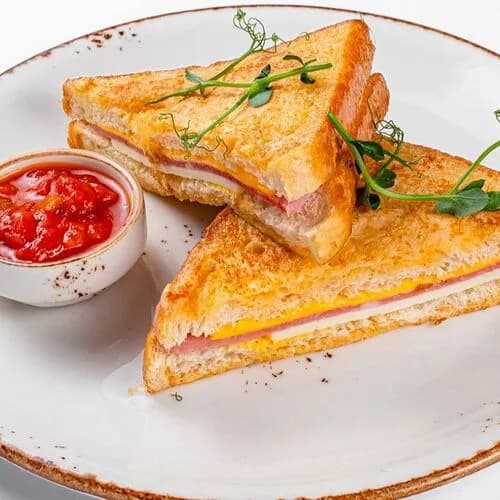 Сэндвич с лососем