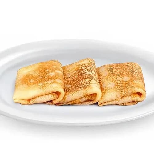 Блинчики с ветчиной и сыром