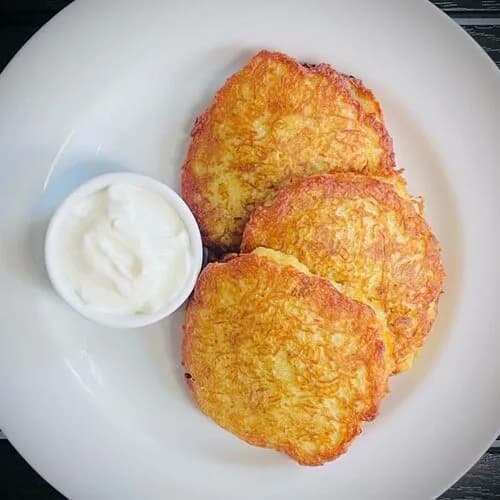 Драники фаршированные мясом