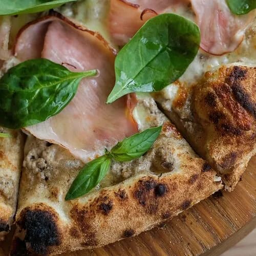 С окороком и трюфельной пастой