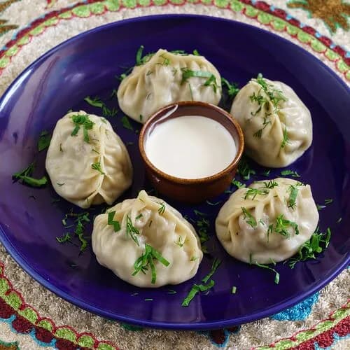 Манты с бараниной