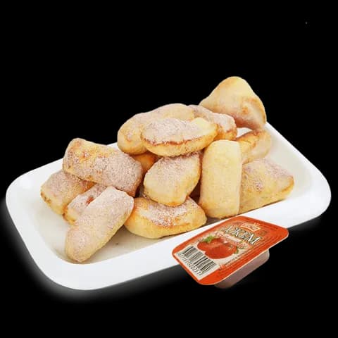 Байтсы с джемом и корицей