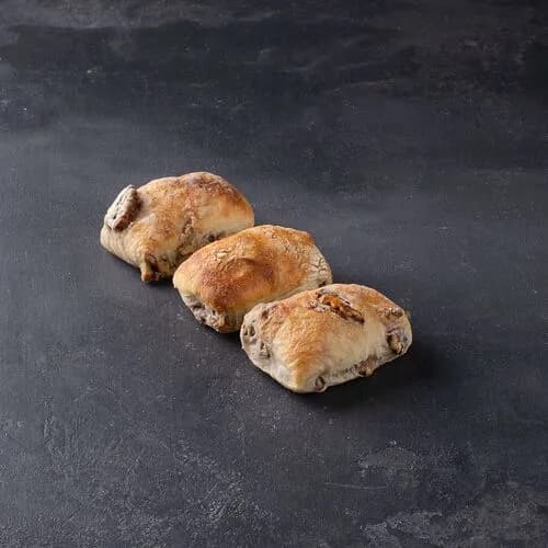 Фламандская булочка с грецким орехом