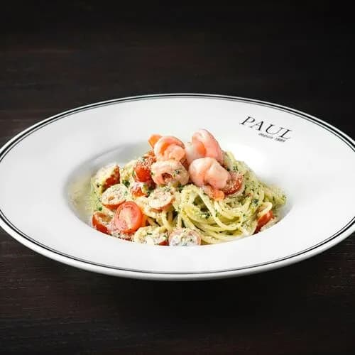 Паста с креветками