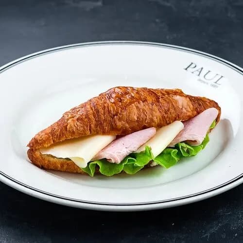 Круассан с ветчиной и сыром