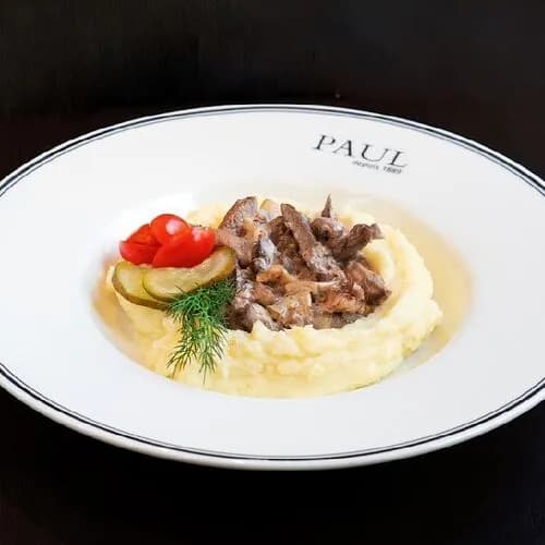 Бефстроганов из говядины