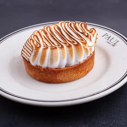 Лимонная тарталетка с меренгой