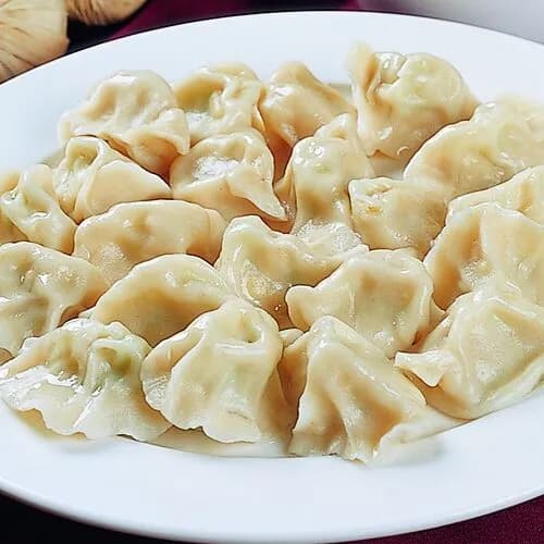 Пельмени с бараниной и морковью