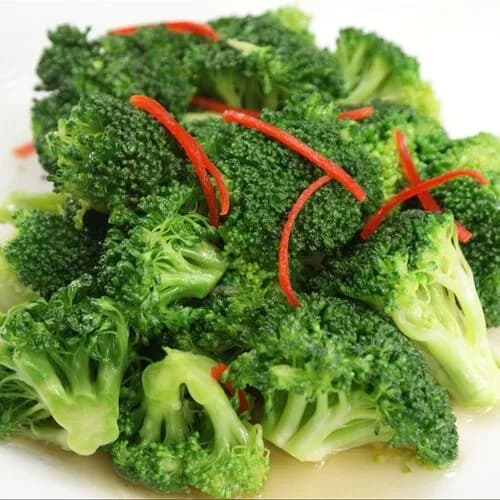 Отварные брокколи с майонезом