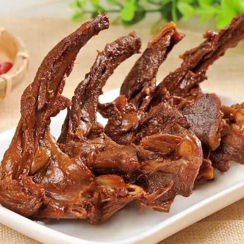 Острые куриные кости в соевом соусе