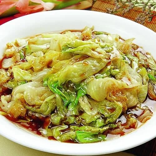 Салат айсберг с соевым соусом