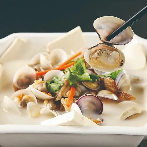 Суп с вонголе и тофу