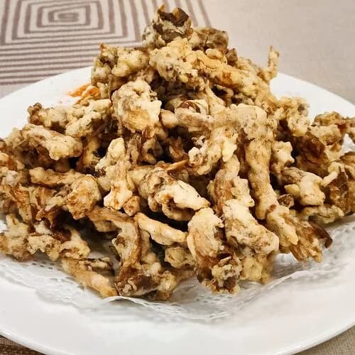 Жареные грибы со специями