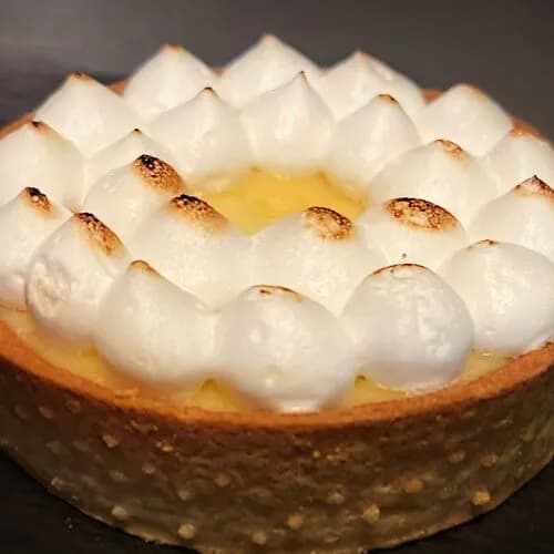 Тарталетка с лимонным курдом