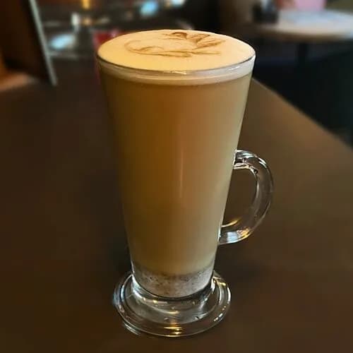 Халвичный латте