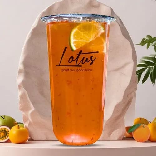 Лайм и малина