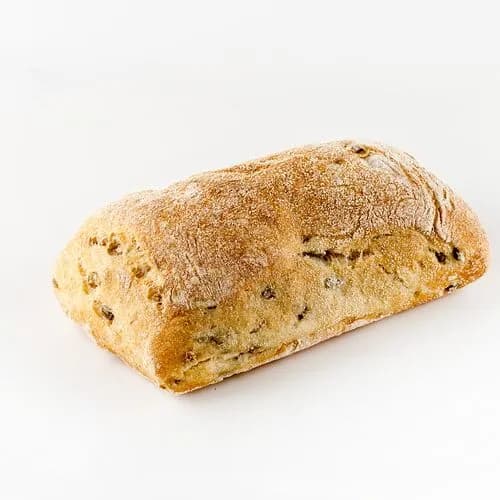 Цельнозерновая чиабатта с оливками