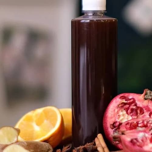 Безалкогольный глинтвейн на гранате