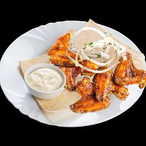 Куриные крылышки на мангале