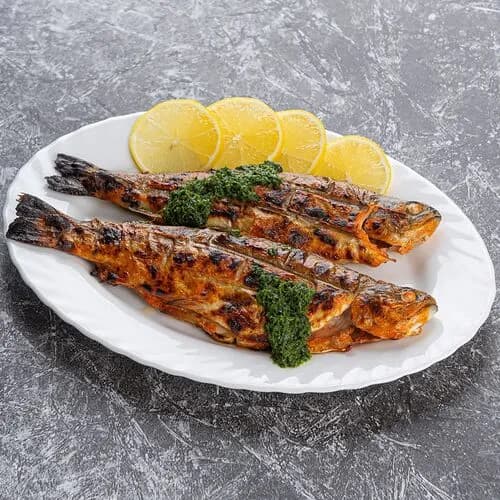 Форель на мангале