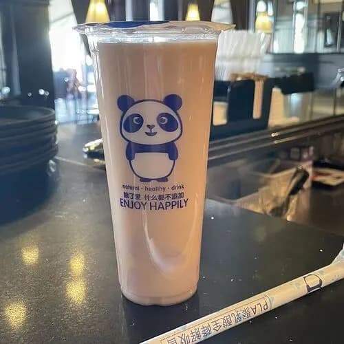 Молочный чай с пудингом