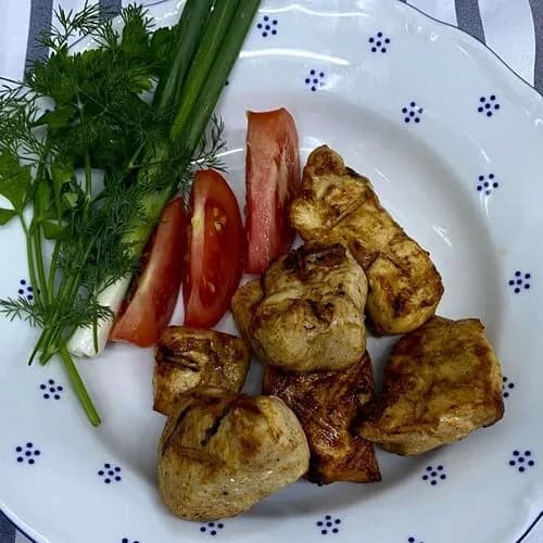 Шашлык из куриного филе