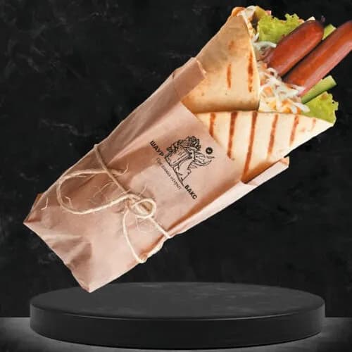 В лаваше с колбасками