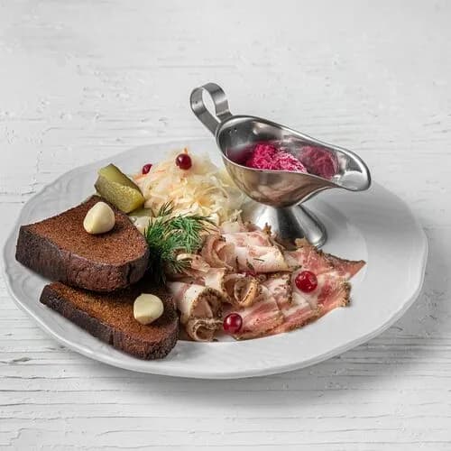 Карпаччо из сала