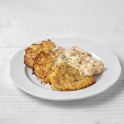 Деруны с куриной грудкой