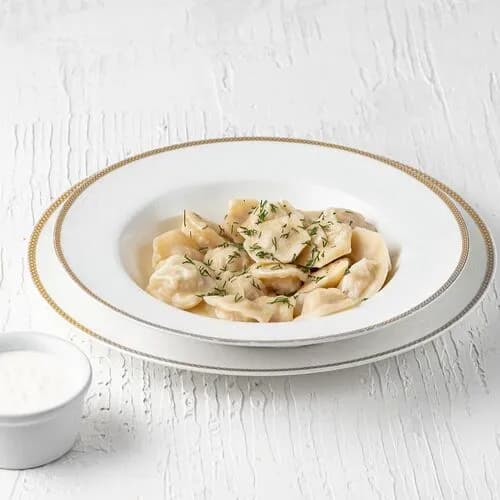 Пельмени с кроликом и курицей