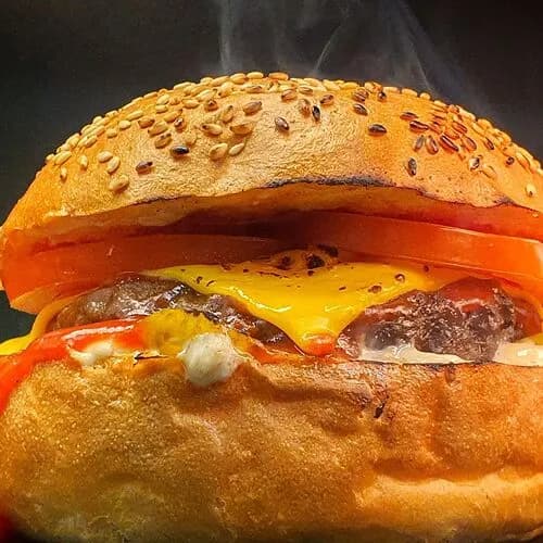 Гамбургер с говядиной