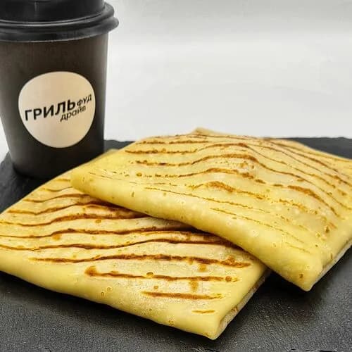 Блин с курицей и сыром