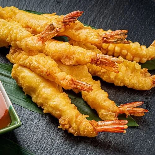 Креветки в темпуре