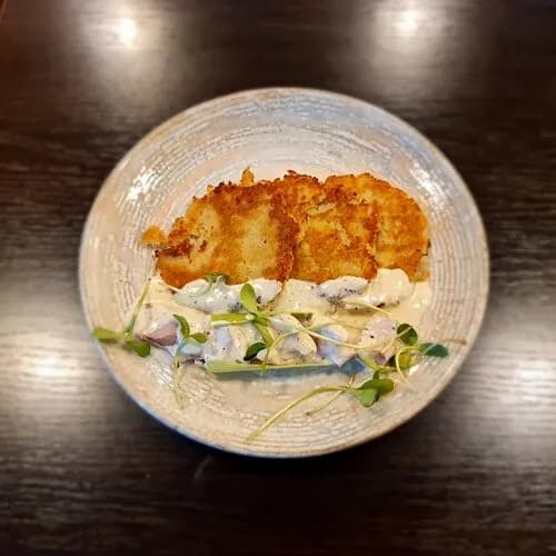 Драники с тунцом