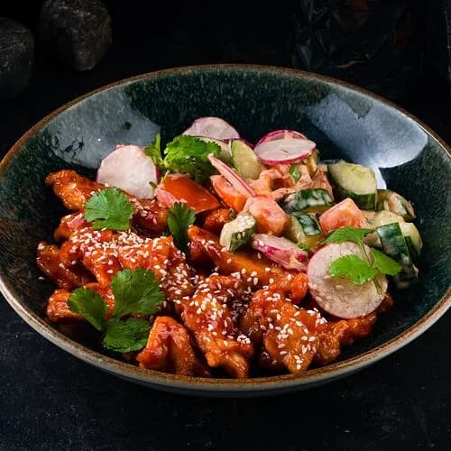 Курица в медовом соусе