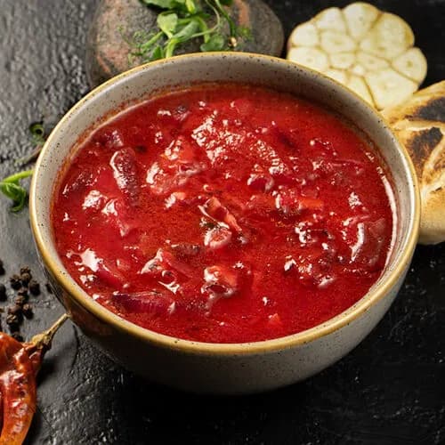 Борщ с говядиной