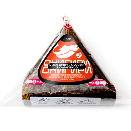 Онигири с лососем