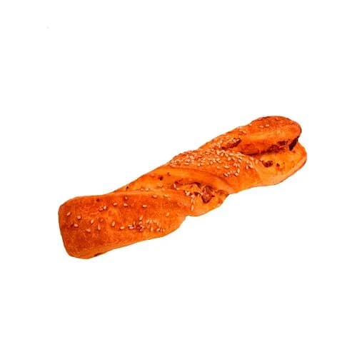 Слоеная палочка с сыром и ветчиной