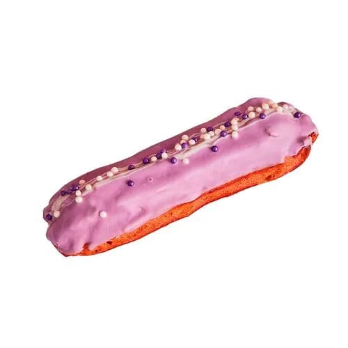 Эклер черничный