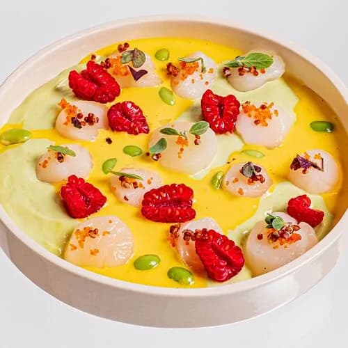 Севиче из морского гребешка