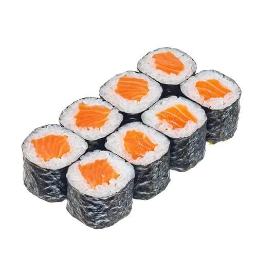 Мини-ролл с копченым лососем