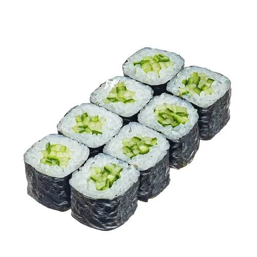Мини ролл с огурцом