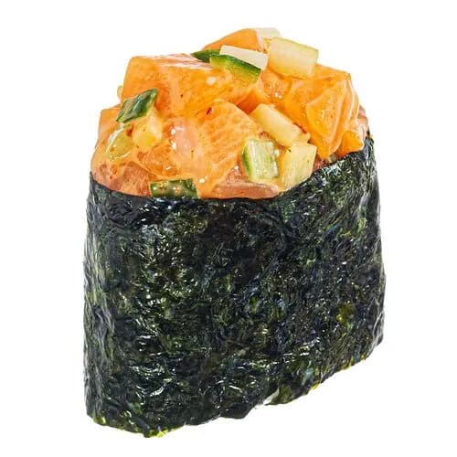 Гункан острый лосось