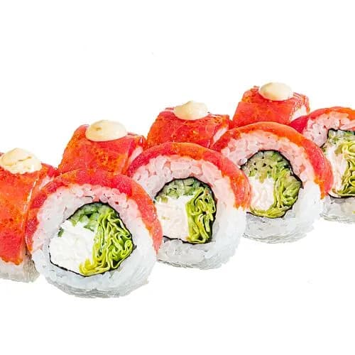 Ролл с острым тартаром из тунца