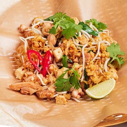 Пад тай с цыпленком